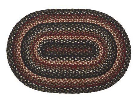 Tartan Braided Rugs By Ihf Home Decor Tartan Oval 6 Ft X 9 Rug