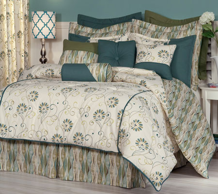 suzette king thomasville comforter set 15 quot bedskirt pc suzette king thomasville comforter set 15 quot bedskirt pc
