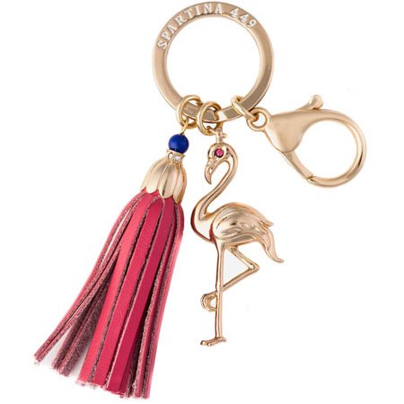 ty flamingo keychain