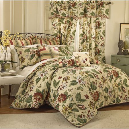 laurel springs queen waverly comforter set pc fallon laurel springs queen waverly comforter set pc fallon