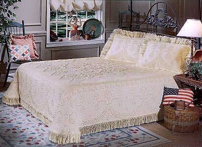 Bates Bedspreads on George Washington Bedspread Queen Antique