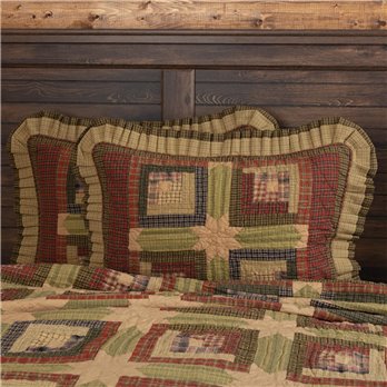 Tea Cabin Standard Sham 21x27