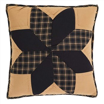 Dakota Star Quilted Pillow 16x16