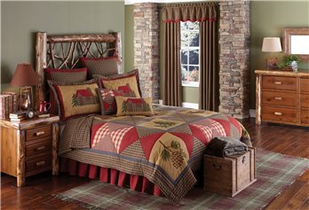 Cabin King Bed Skirt