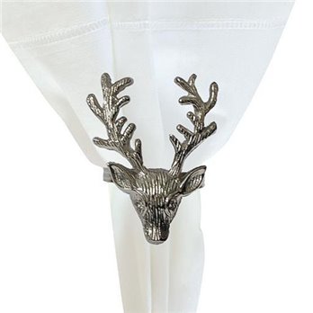 Silver Stag Napkin Ring