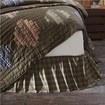 Seneca King Bed Skirt 78x80x16