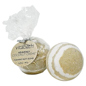 Vitabath Heavenly Coconut Creme Foaming Bath Bomb(5.29 oz)