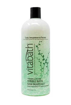 Vitabath  Cool Spearmint and Thyme Bubble Bath (33.8 fl oz)