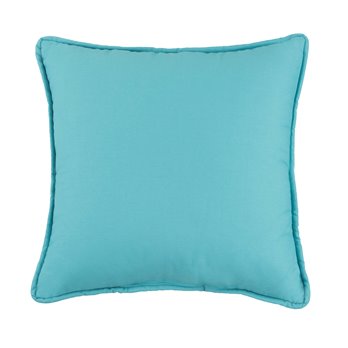 West Bay Solid Square Pillow - Blue