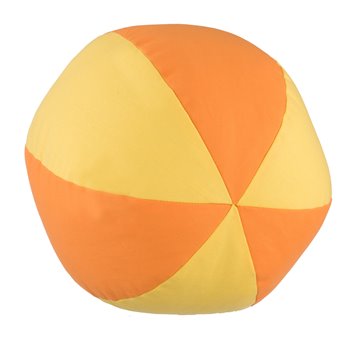 West Bay Beach Ball - Tangerine/Yellow