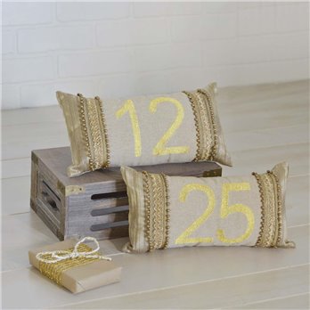 Celebrate Pillow Set of 2 7x13