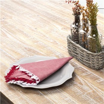 Harmony Red Napkin Set of 6 18x18