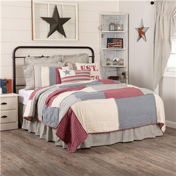 Hatteras Patch Twin Quilt 68Wx86L