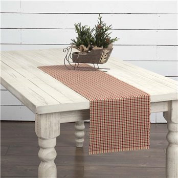 Jonathan Plaid Ribbed Runner 13x48