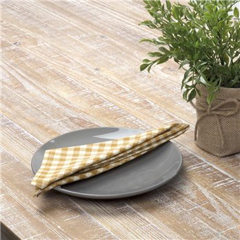 Katie Gold Napkin Set of 6 18x18