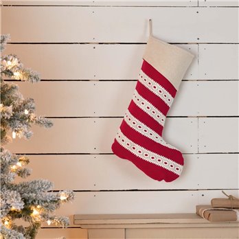 Margot Red Stocking 12x20