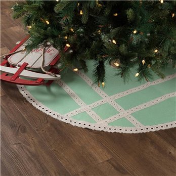 Margot Mint Tree Skirt 48