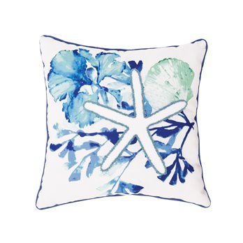 Bluewater Bay Throw Pillow