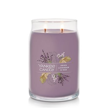 Yankee Candle Dried Lavender and Oak Signature  2-wick Large Jar Candle