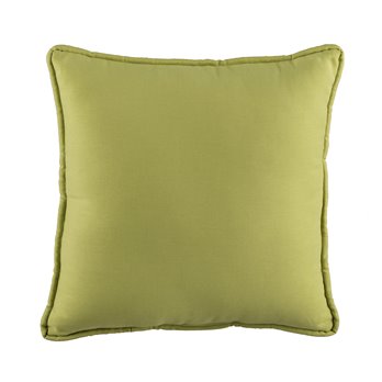 In the Sea Green Square Pillow