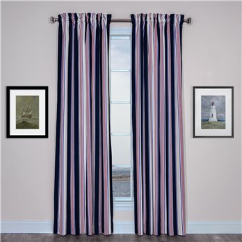 On Course Rod Pocket Curtains