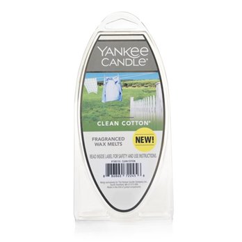 Yankee Candle Clean Cotton Wax Melts 6-Pack