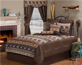 Dakota California King size 4 piece Comforter Set