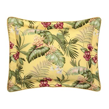 Ferngully Yellow King Pillow Sham by Thomasville