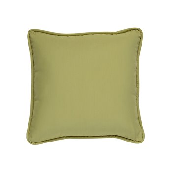 Ferngully Yellow 17" x 17" Square Pillow - Solid by Thomasville