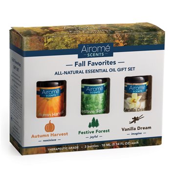Airomé Fall Favorites Essential Oil Set (3 X 10ml) 100% Pure