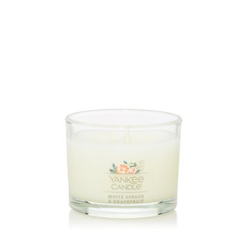 Yankee Candle White Spruce & Grapefruit Mini Candle