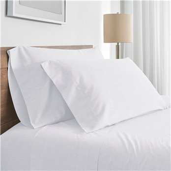 Modern Living 300 Thread Count Standard White Pillowcase Pair