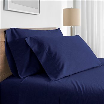 Modern Living 300 Thread Count Standard Evening Blue Pillowcase Pair