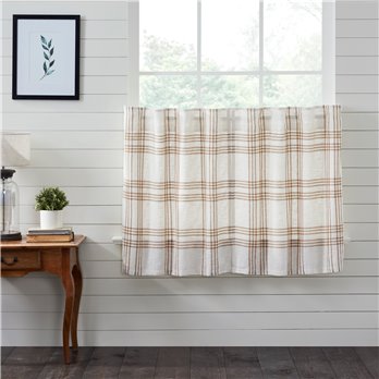 Wheat Plaid Tier Set of 2 L36xW36