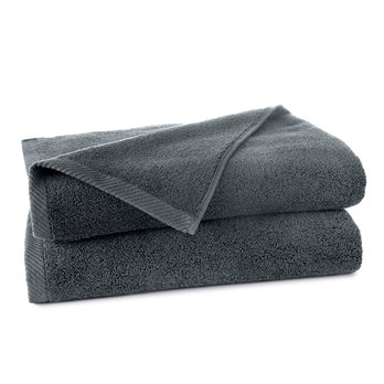 Izawa Low Lint Charcoal 2 Piece Bath Towel Set