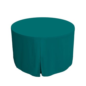 Tablevogue 48-Inch Peacock Round Table Cover