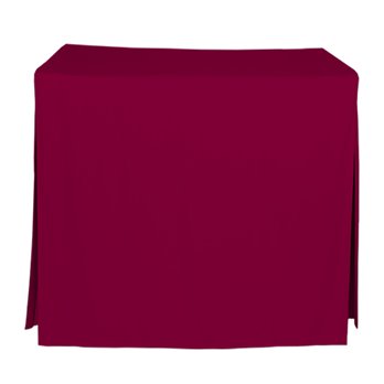 Tablevogue 34-Inch Square Garnet Table Cover