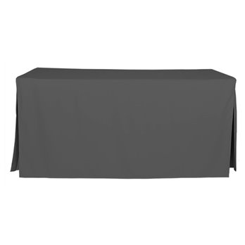 Tablevogue 6-Foot Charcoal Table Cover