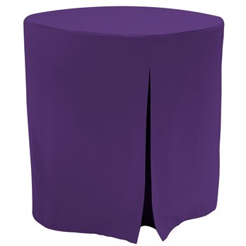 Tablevogue 30-Inch Violet Round Table Cover
