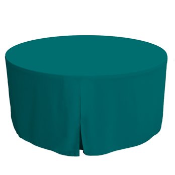 Tablevogue 60-Inch Peacock Round Table Cover