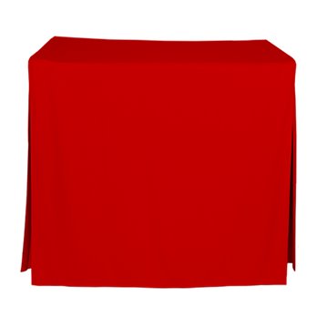 Tablevogue 34-Inch Square Red Table Cover