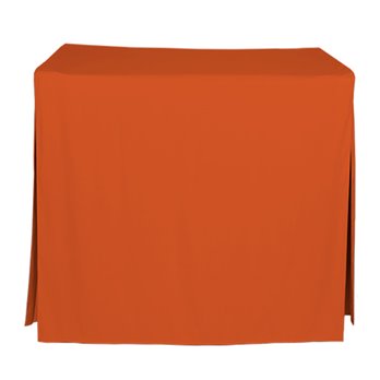 Tablevogue 34-Inch Square Ooh-Orange Table Cover