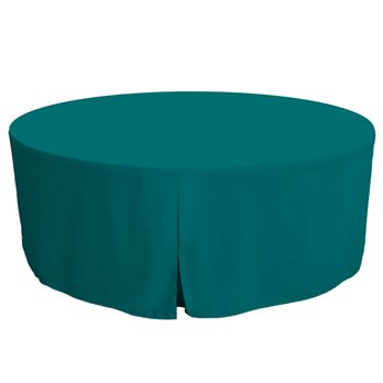 Tablevogue 72-Inch Peacock Round Table Cover