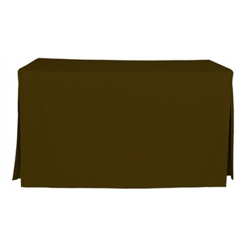 Tablevogue 5-Foot Chocolate Table Cover