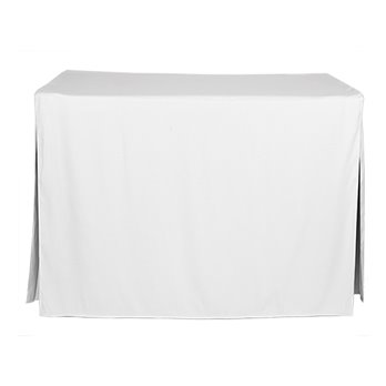Tablevogue 4-Foot White Table Cover