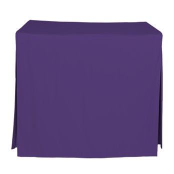 Tablevogue 34-Inch Square Violet Table Cover