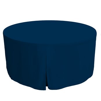 Tablevogue 60-Inch Sapphire Round Table Cover