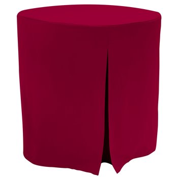 Tablevogue 30-Inch Garnet Round Table Cover
