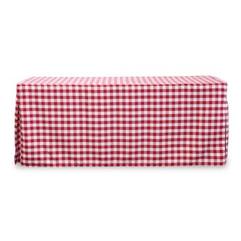 Tablevogue 6-Foot Red Picnic Plaid Table Cover