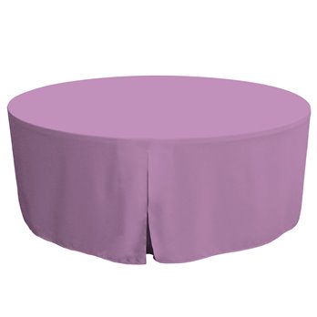 Tablevogue 72-Inch Lilac Round Table Cover